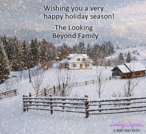 Happy Holidays, with Looking Beyond, by Looking Beyond Master Psychic Readers
